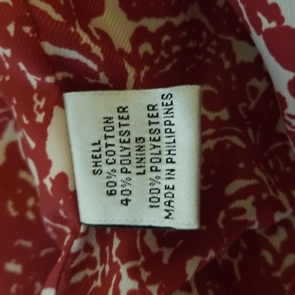 Talbots Double Breasted Red Jacket size M - Picture 5 of 6